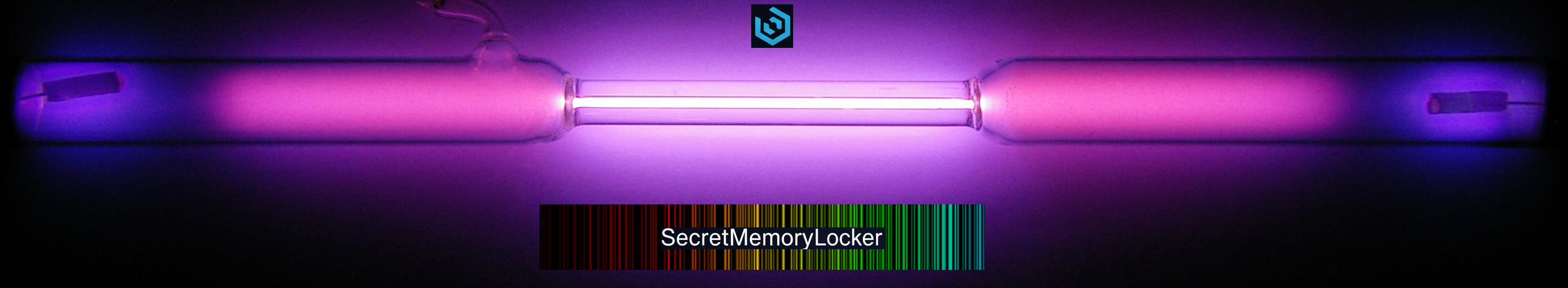 Spectral visualization representing Argon2id encryption method in SecretMemoryLocker