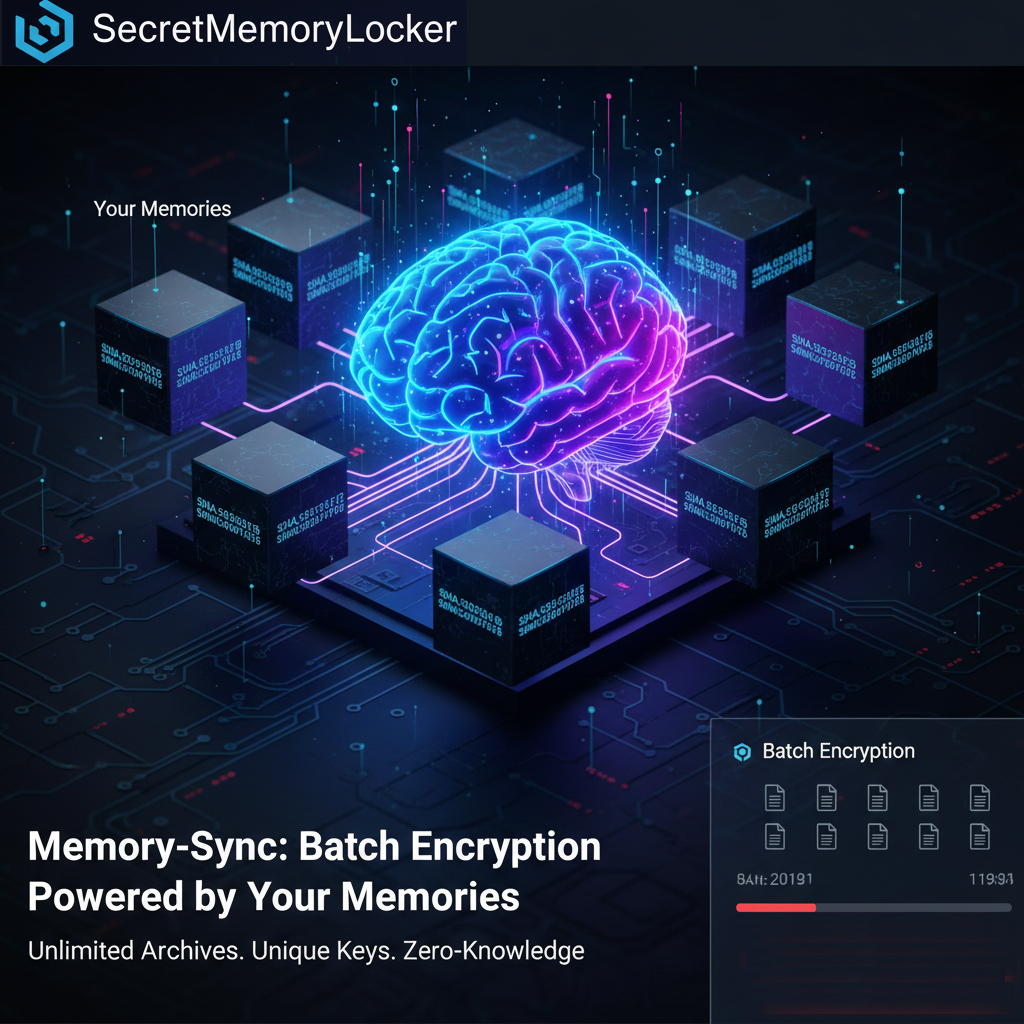 Memory-Sync does not store secrets. It remembers how to remember